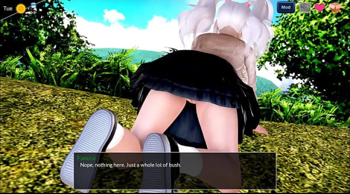 3 - Mythic Manor - Cute Teen Roomate Lost Her Panties In The Park. (Dubbing)