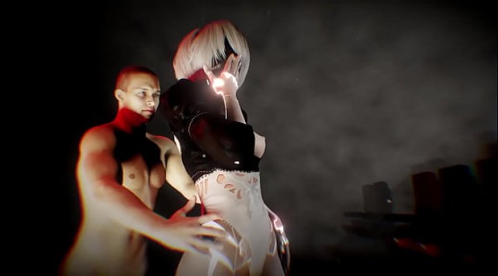 Yorha 2B Sex Robot In Bdsm Sex Show | Nier Automata Porn Parody