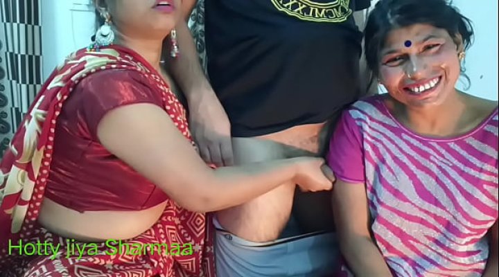 Indian Hot Stepdaughter And Step Mom Fucking With Stepbrother At Midnight!! Family Taboo Sex