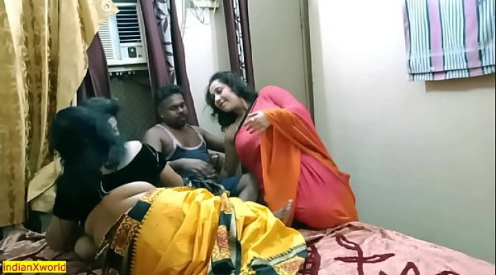 Indian Bhabhi Shared Her With Us!! Best Hindi Hardcore Group Sex