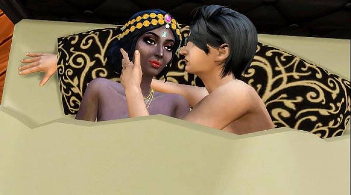 Indian Step-Mom Share Bed With Step Son In The Hotel Room Because There Was No Other Free One - Desi Mature Aunty